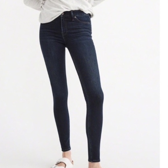 Abercrombie & Fitch Pants - ABERCROMBIE AND FITCH DARK WASH JEGGINGS